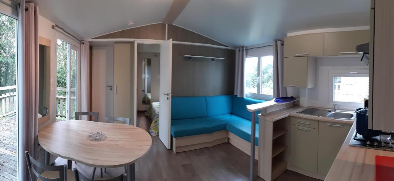 Camping Le Balcon De La Baie Saint-Marcan Exterior foto